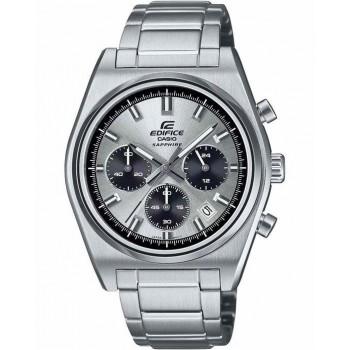 CASIO Edifice Motorsports Chronograph - EFB-730D-7AVUEF,  Silver case with Stainless Steel Bracelet
