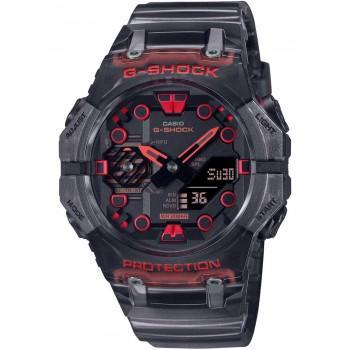 CASIO G-Shock  Bluetooth Chronograph - GA-B001G-1AER  Red case with Red Rubber Strap