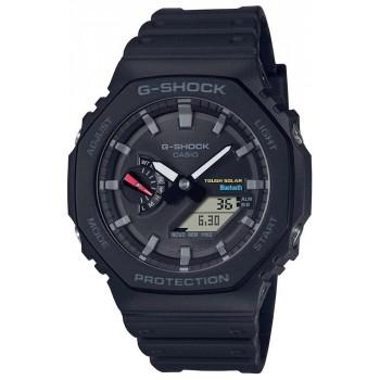 CASIO G-Shock  Bluetooth Chronograph - GA-B2100-1AER  Black case with Black Rubber Strap