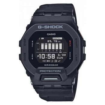 CASIO G-Shock Bluetooth G-Squad - GBD-200-1ER  Black case with Black Rubber Strap 