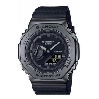 CASIO G-Shock Chronograph - GM-2100BB-1AER  Black case with Black Rubber Strap