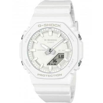 CASIO G-Shock Chronograph - GMA-P2100-7AER  White case with White Rubber Strap