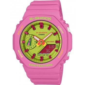 CASIO G-Shock Chronograph - GMA-S2100BS-4AER  Pink case with Pink Rubber Strap