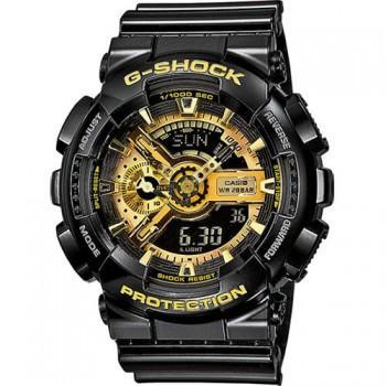 CASIO G-Shock - GA-110GB-1AER,  Black case with Black Rubber Strap 