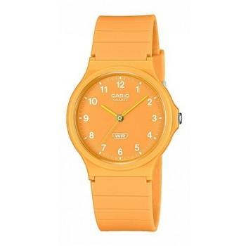 CASIO Sport - MQ-24B-9BEF,  Orange case with Orange Rubber Strap 