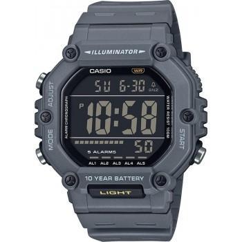 CASIO Standard - AE-1600H-8BVEF  Grey case with Grey Rubber Strap 