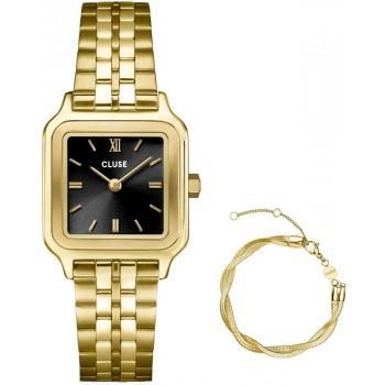 CLUSE Gracieuse Petite Gift Set - CG11802,  Gold case with Stainless Steel Bracelet