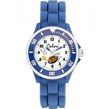 COLORI Kids - CLK120  Blue case with Blue Rubber Strap