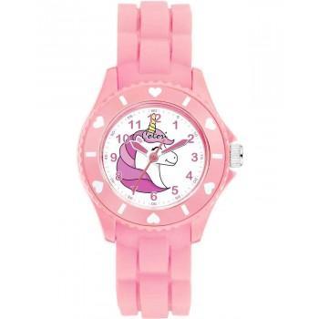 COLORI Kids - CLK131  Pink case with Pink Rubber Strap