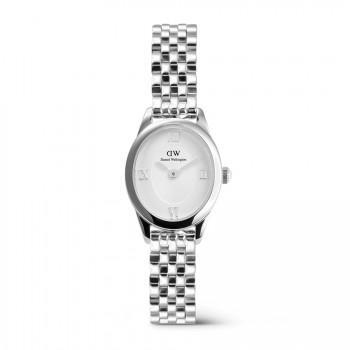 DANIEL WELLINGTON Ophelia Mini Silver - DW00100808, Silver case with Stainless Steel Bracelet