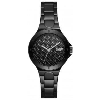 DKNY Chambers - NY6668, Black case with Stainless Steel Bracelet