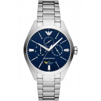 EMPORIO ARMANI Claudio Multifunction - AR11553, Silver case with Stainless Steel Bracelet