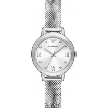 EMPORIO ARMANI Cleo - AR11584,  Silver case with Stainless Steel Bracelet