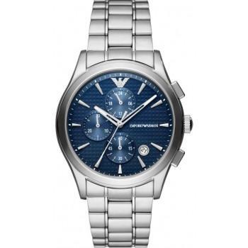 EMPORIO ARMANI Paolo Chronograph - AR11528, Silver case with Stainless Steel Bracelet