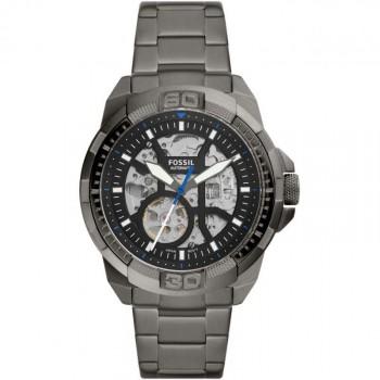FOSSIL Bronson Automatic  - ME3218,  Grey case  with Stainless Steel Bracelet