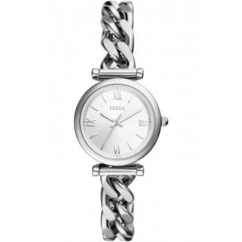 FOSSIL Carlie - ES5331  Silver case with Stainless Steel Bracelet