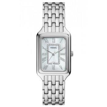 Fossil Raquel Crystals - ES5306,  Silver case with Stainless Steel Bracelet