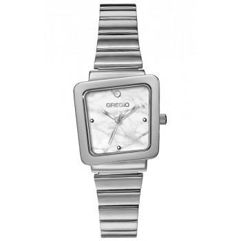 GREGIO Amour - GR490010, Silver case with Stainless Steel Bracelet