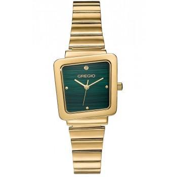 GREGIO Amour - GR490021, Gold case with Stainless Steel Bracelet