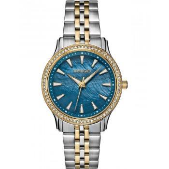 GREGIO Fleur Crystals - GR550041 Gold case with Stainless Steel Bracelet