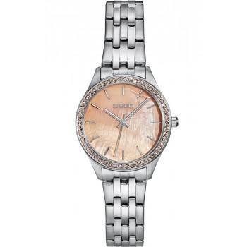 GREGIO Supernova Crystals - GR520011 Silver case with Stainless Steel Bracelet