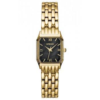 GREGIO Sylvie - GR560022 Gold case with Stainless Steel Bracelet