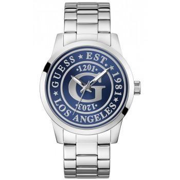 GUESS Collegiate G - GW0888G1, Silver case with Stainless Steel Bracelet
