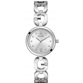 GUESS Empower Crystals - GW0759L1, Silver case with Stainless Steel Bracelet