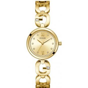 GUESS Empower Crystals - GW0759L2, Gold case with Stainless Steel Bracelet