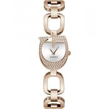 GUESS Gia Crystals - GW0683L3, Rose Gold case with Stainless Steel Bracelet