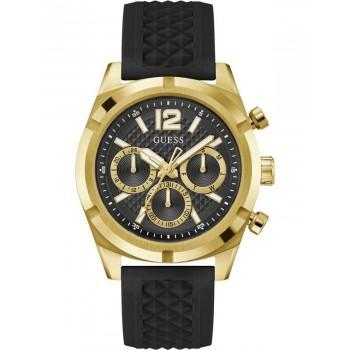 GUESS Resistance - GW0729G2, Gold case with Black Rubber Strap