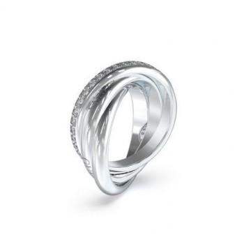 GUESS STEEL Δαχτυλίδι από Ανοξείδωτο ατσάλι Silver JUBR04067JWRH/54