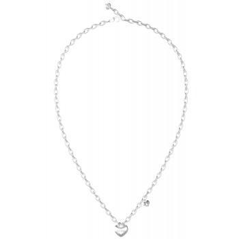 GUESS STEEL  Κολιέ από Ανοξείδωτο ατσάλι Silver JUBN05216JWRHT/U 