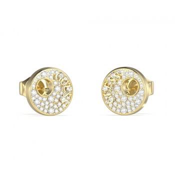 GUESS STEEL Σκουλαρίκια από Ανοξείδωτο ατσάλι Gold JUBE05225JWYGT/U
