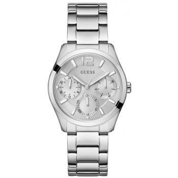 GUESS Zoe Multifunction - GW0760L1, Silver ase with Stainless Steel Bracelet