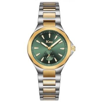 JCOU Aurelia - JU19078-2, Silver case with Stainless Steel Bracelet
