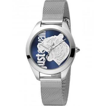 JUST CAVALLI Animalier - JC1L210M0035,  Silver case with Stainless Steel Bracelet