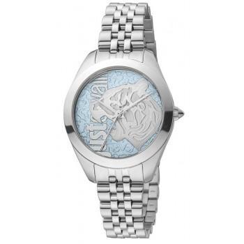 Just CAVALLI Animalier - JC1L210M0135,  Silver case with Stainless Steel Bracelet