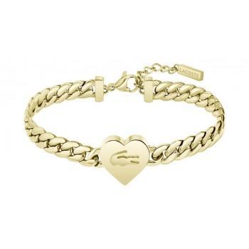 LACOSTE Βραχιόλι από ανοξείδωτο ατσάλι  Gold 2040464