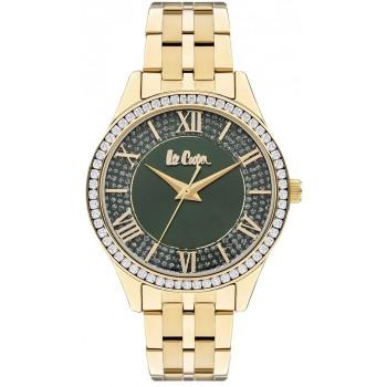 LEE COOPER Ladies Crystals  - LC07928.170, Gold  case with Stainless Steel Bracelet