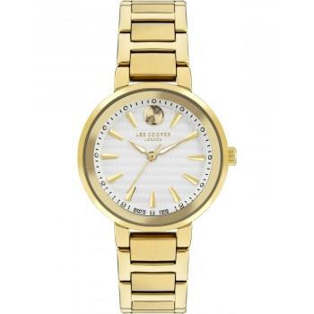 LEE COOPER Ladies - LC07972.130, Gold case with Stainless Steel Bracelet