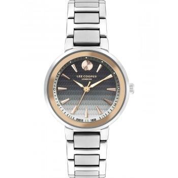 LEE COOPER Ladies - LC07972.530, Silver case with Stainless Steel Bracelet