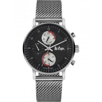 LEE COOPER Men's  - LC06495.350  Silver case with Stainless Steel Bracelet