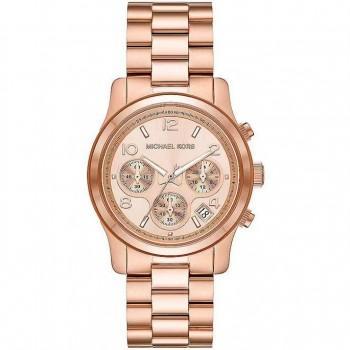 MICHAEL KORS Runway Chronograph - MK7324 Rose Gold case with Stainless Steel Bracelet