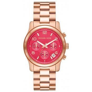 MICHAEL KORS Runway Chronograph - MK7352 Rose Gold case with Stainless Steel Bracelet