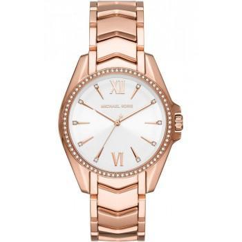 MICHAEL KORS Whitney Crystals - MK6694,  Rose Gold case with Stainless Steel Bracelet