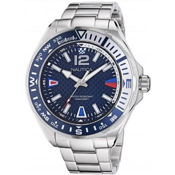 NAUTICA  Clearwater Beach - NAPCWF301, Silver case with Stainless Steel Bracelet