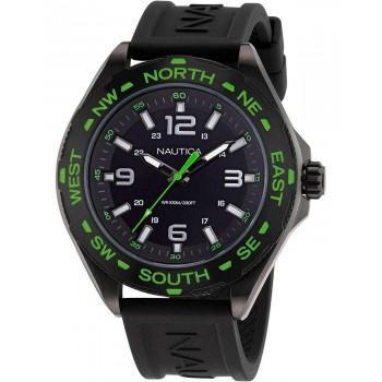 NAUTICA  Clearwater Beach -  NAPCWS303, Black case with Black Rubber Strap
