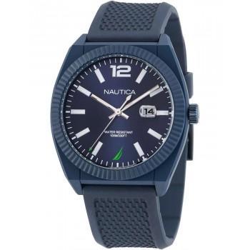 NAUTICA  Pacific Beach -  NAPPBS301, Blue case with Blue Rubber Strap