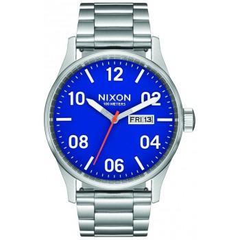 NIXON Sentry SS - A356-5211-00 Silver case  with Stainless Steel Bracelet